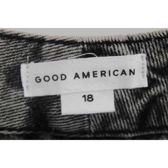 GOOD AMERICAN JEANS BLACK PLUS SIZE 18 NWT - Picture 7 of 8